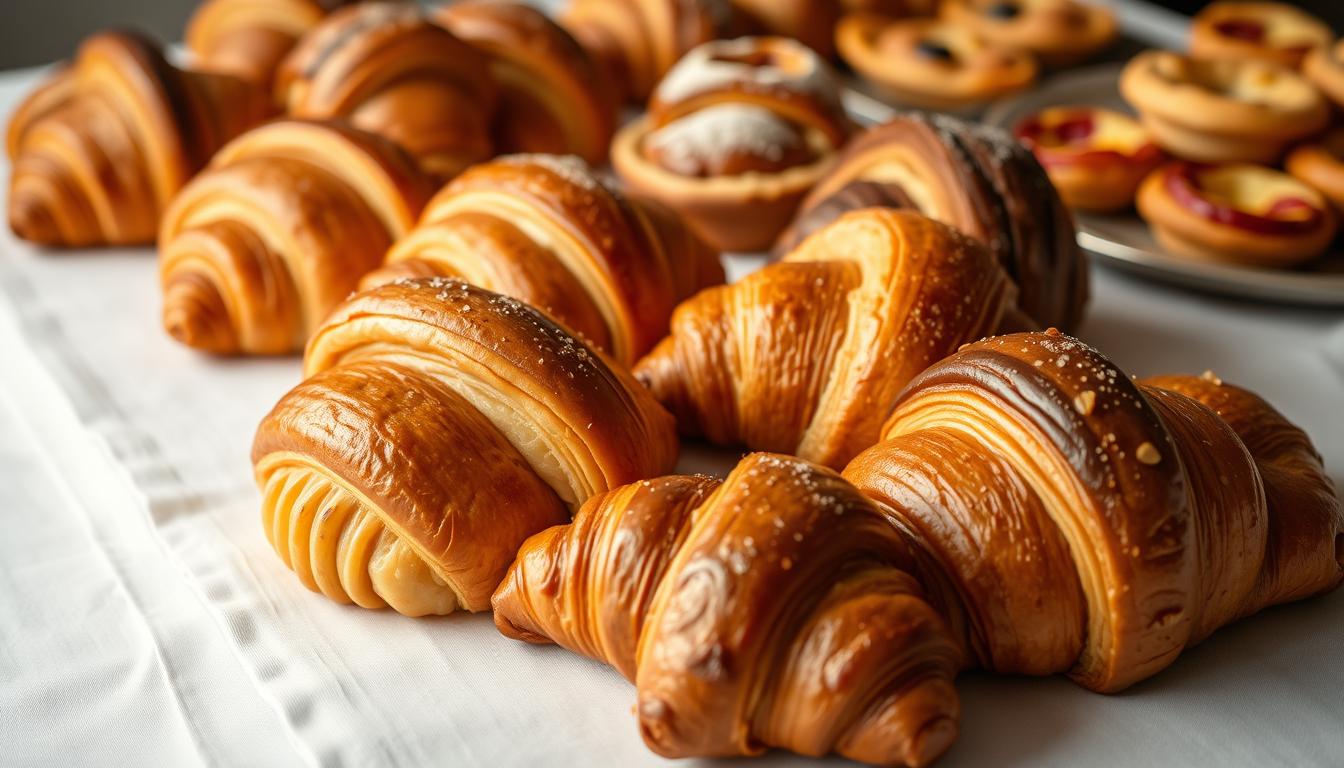 French breakfast pastries