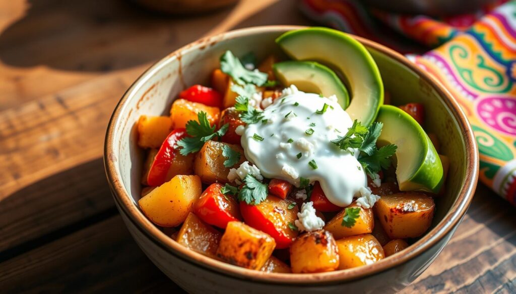 Mexican breakfast bowl