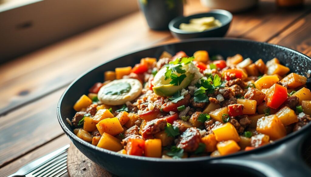 Mexican breakfast skillet