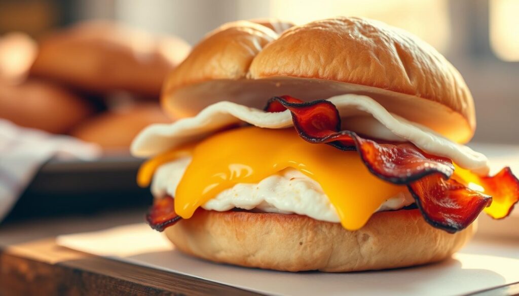 breakfast sandwich