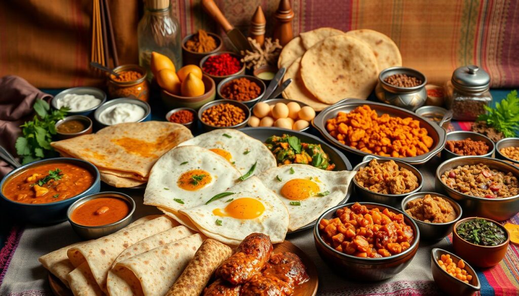 vegetarian Indian breakfast dishes