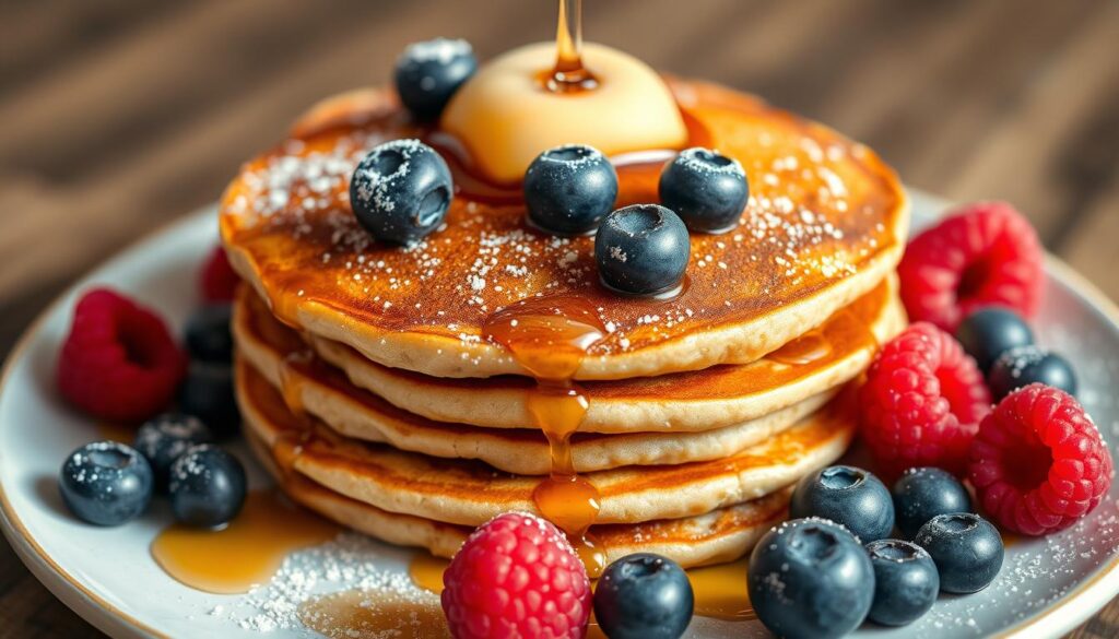 whole grain pancakes